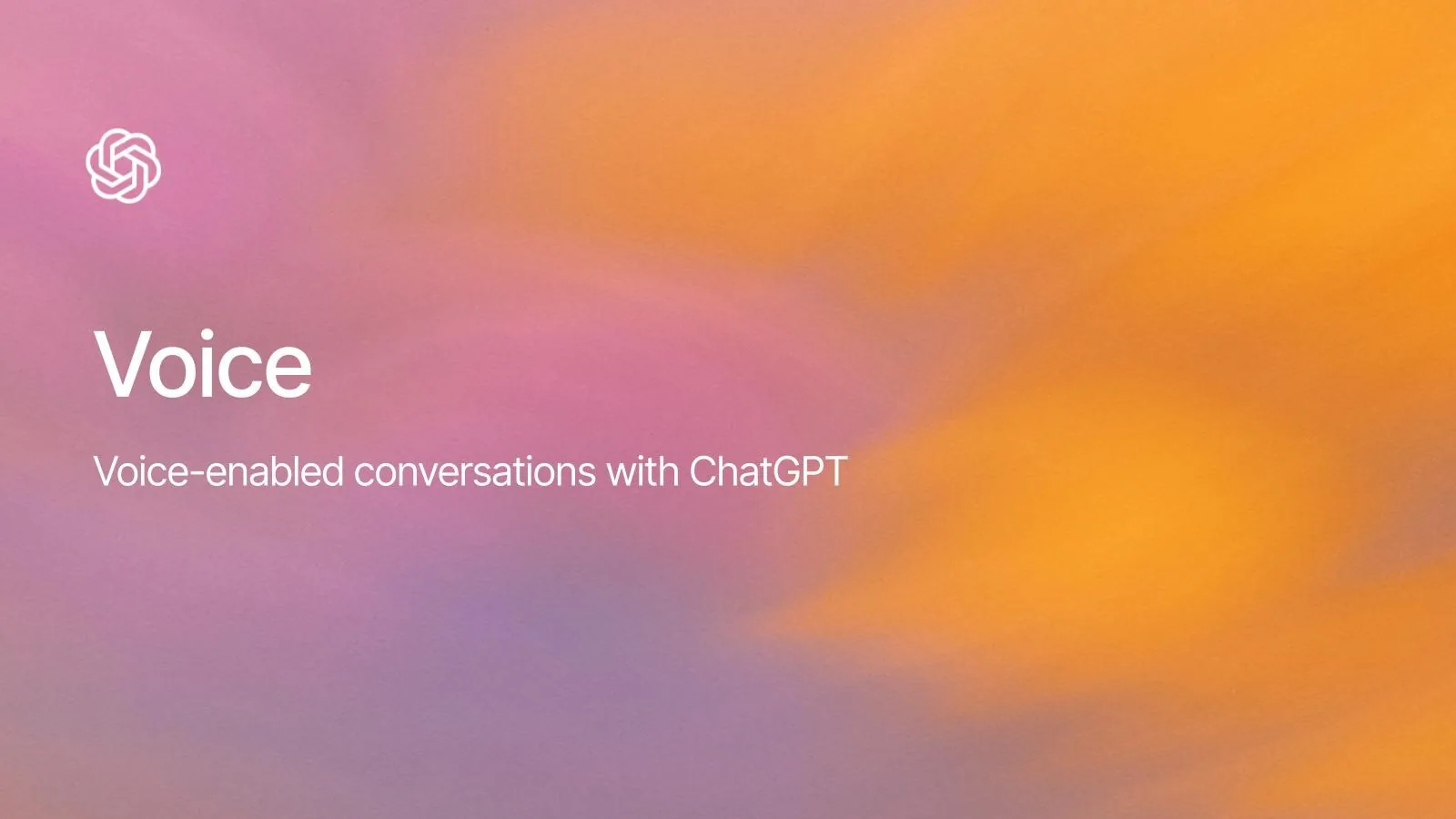 ChatGPT Voice utilise désormais les plugins et arrive dans Work — visuel officiel OpenAI Academy.